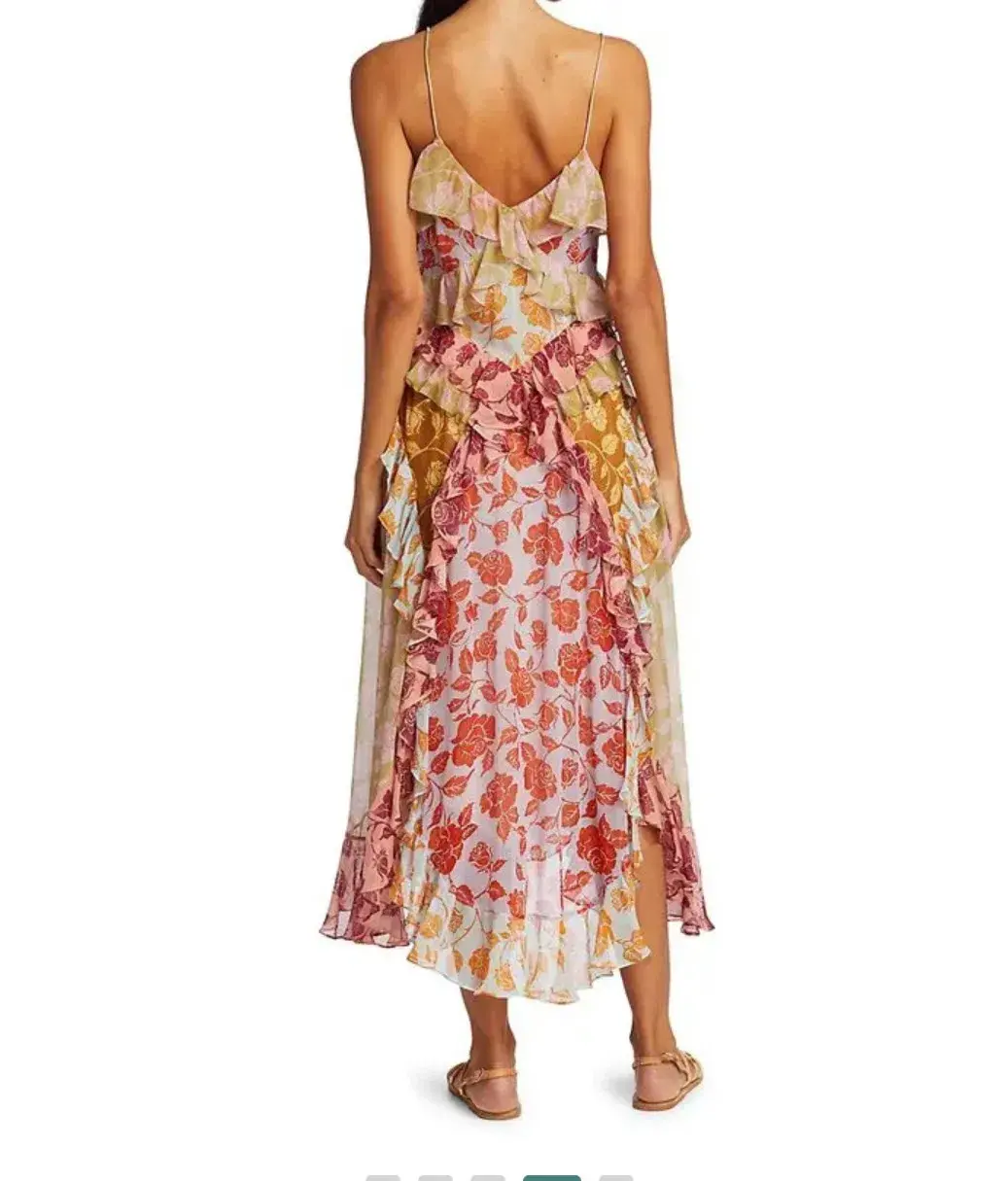 Zimmermann Lovestruck Slip Dress Print  Size 3/Au 14  for rent on The Volte - main image