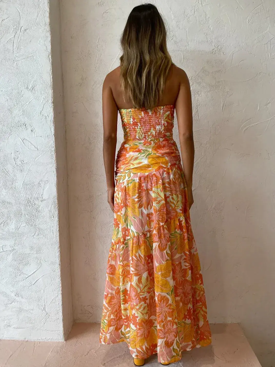 Issy Isles Dress in Aloha Orange Size AU 6 - Image 3