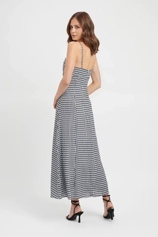 Kookai Alora Gingham Day Dress Size AU 12  for rent on The Volte - main image