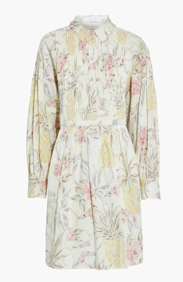 See by Chloe Pleated Dress Floral Size 40 /AU 16  - Image 4
