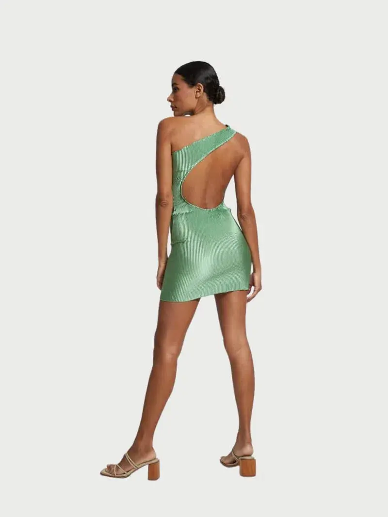 L’IDEE Naomi Mini Dress Sea Green Size 10 - Image 2