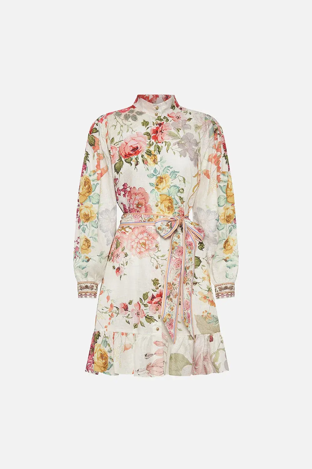 Camilla Romantic Rites Drop Sleeve Dress Floral Size L/AU 14 - Image 3