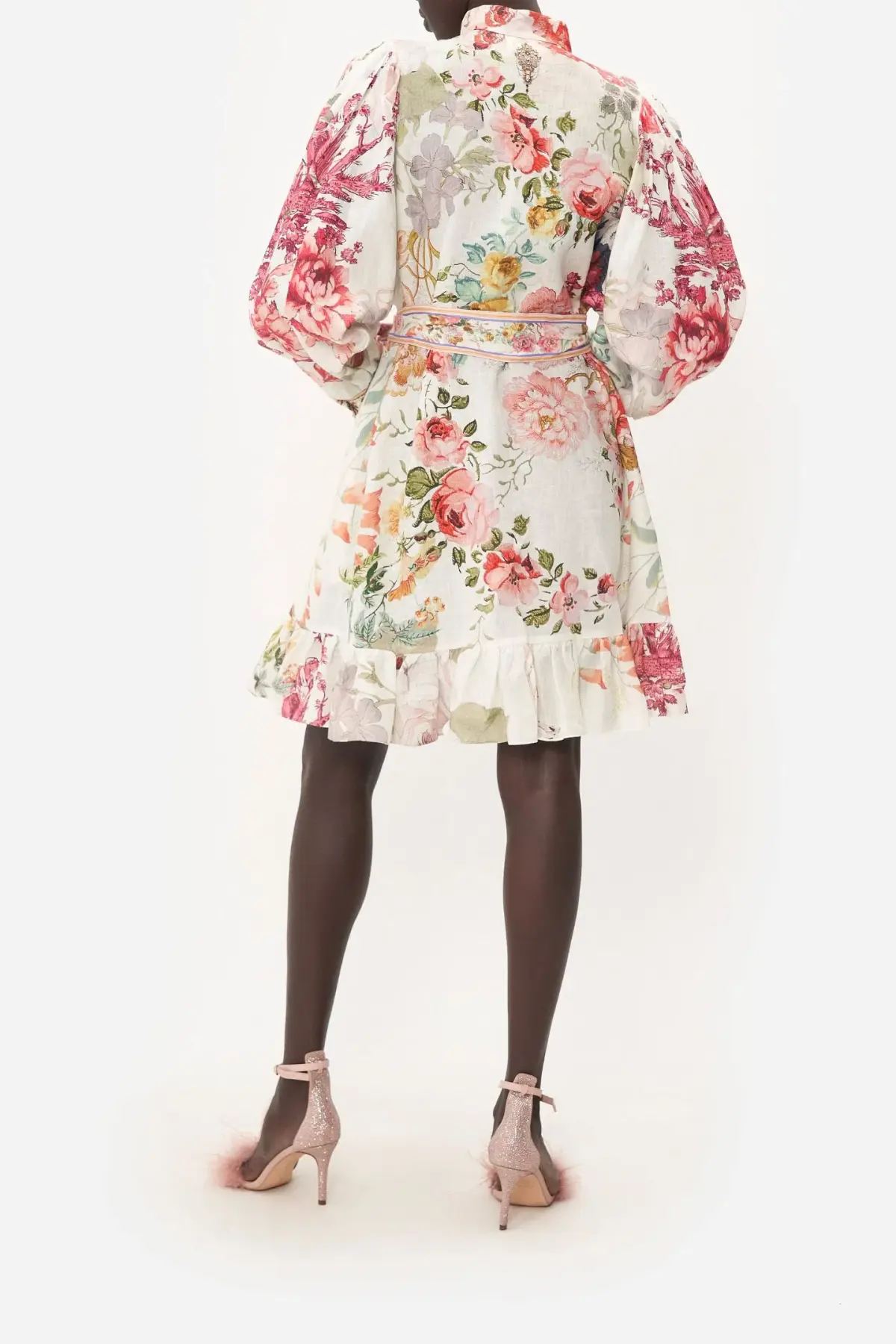 Camilla Romantic Rites Drop Sleeve Dress Floral Size L/AU 14 - Image 2