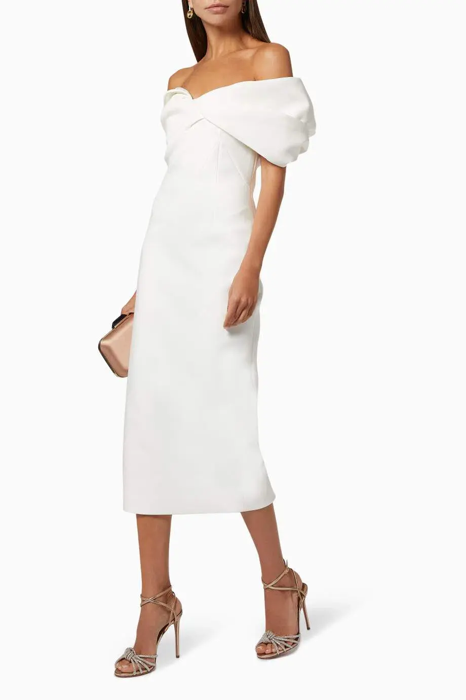 Rachel Gilbert Matteo Dress Ivory Size 8 - Image 2