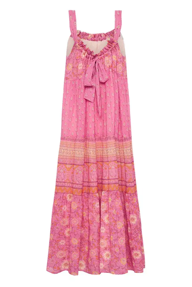 Spell and the Gypsy Utopia Strappy Sundress Flamingo Size XS/Au 6  - Image 5