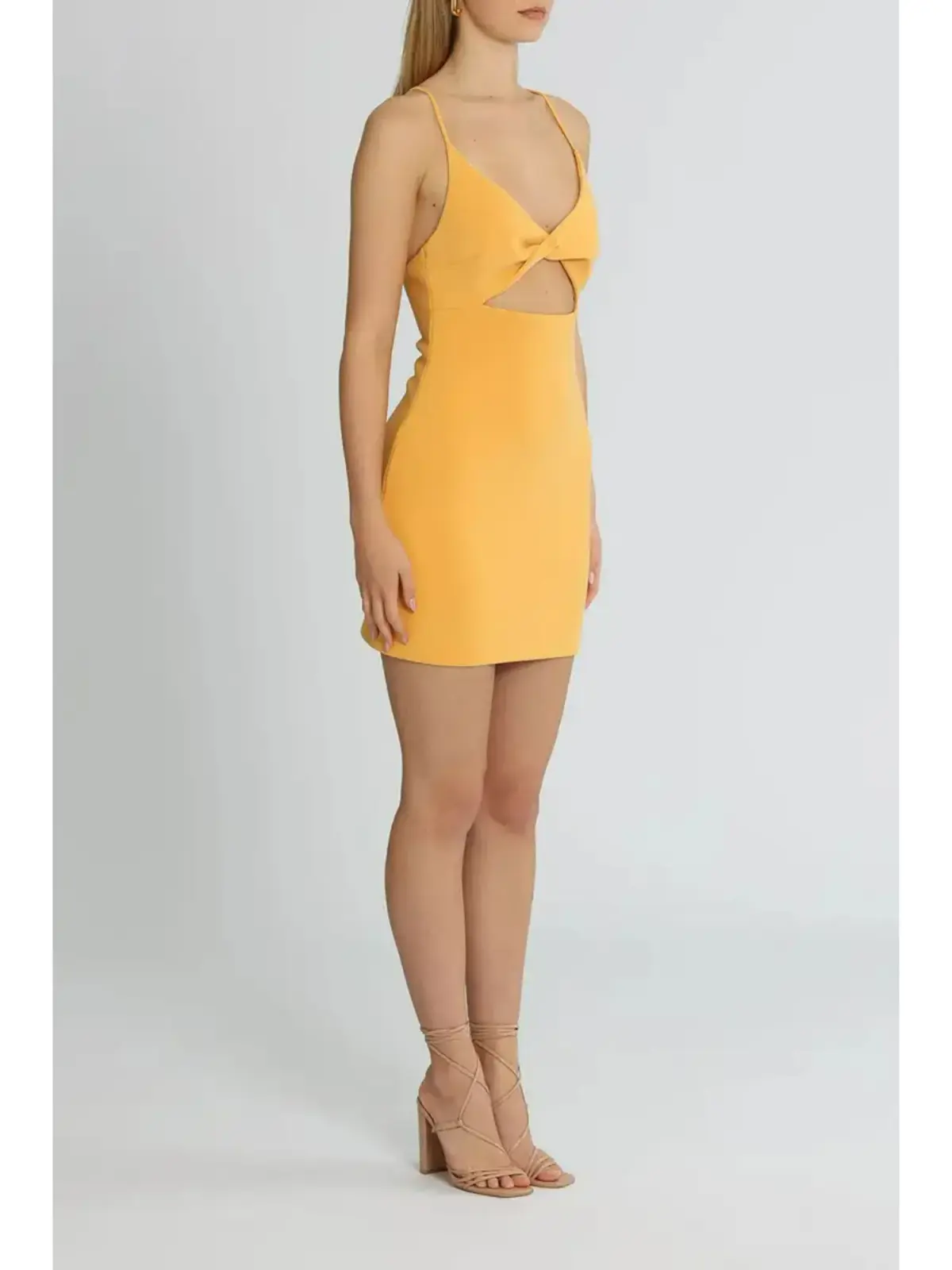 Bec & Bridge Cammi Mini Dress Orange Size AU 6 - Image 2