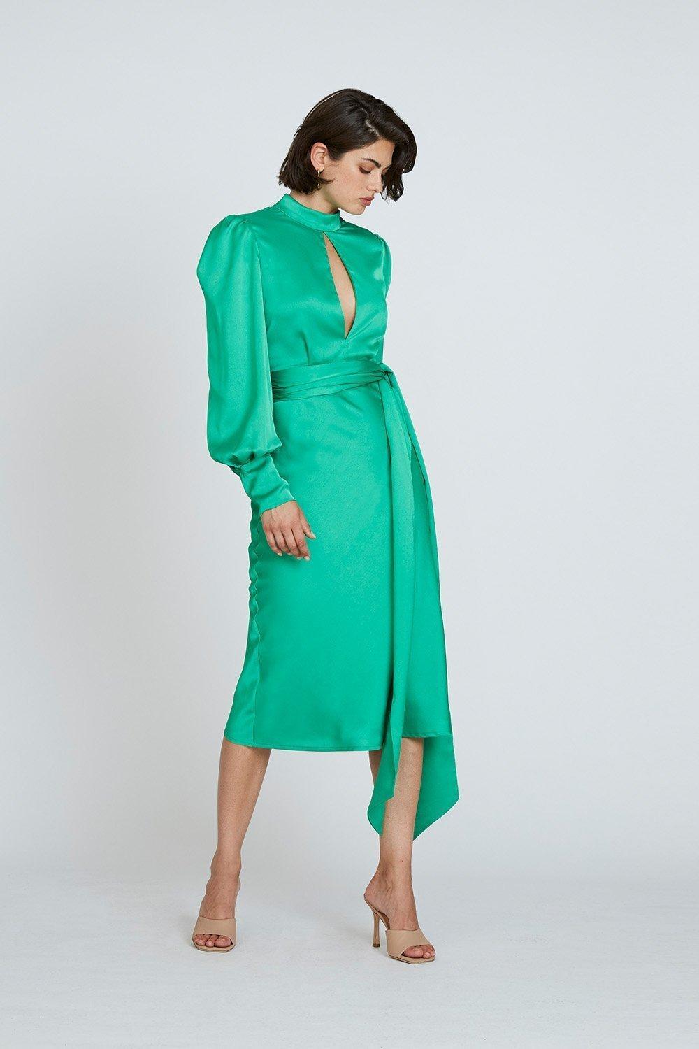 By Johnny Camellia Midi Dress - Image 2