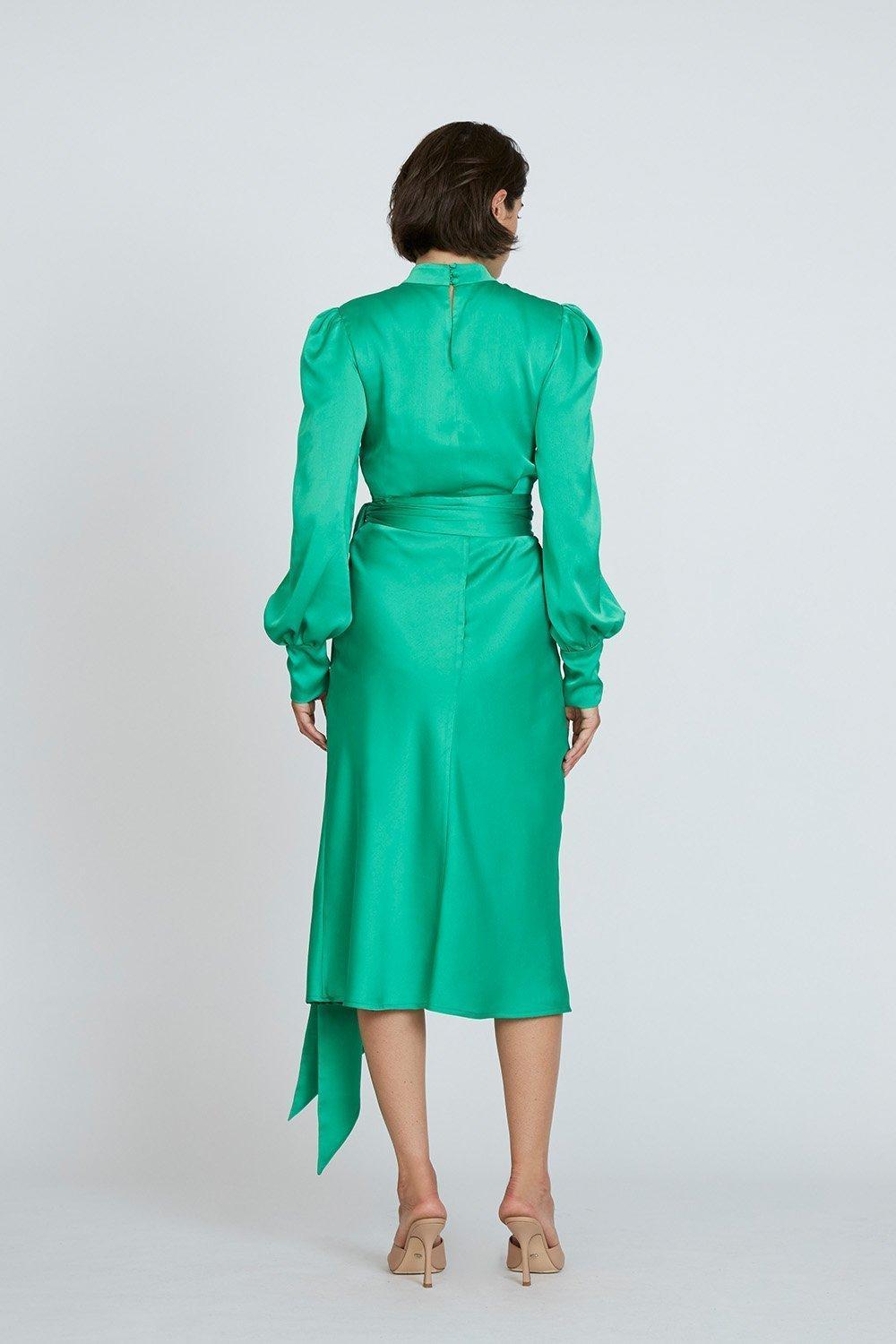 By Johnny Camellia Midi Dress - Image 3