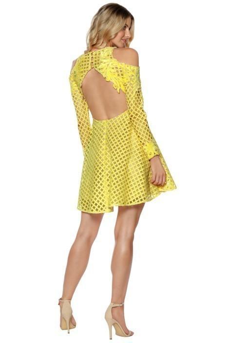 Thurley Hydbrid Dress yellow size 8 - Image 2