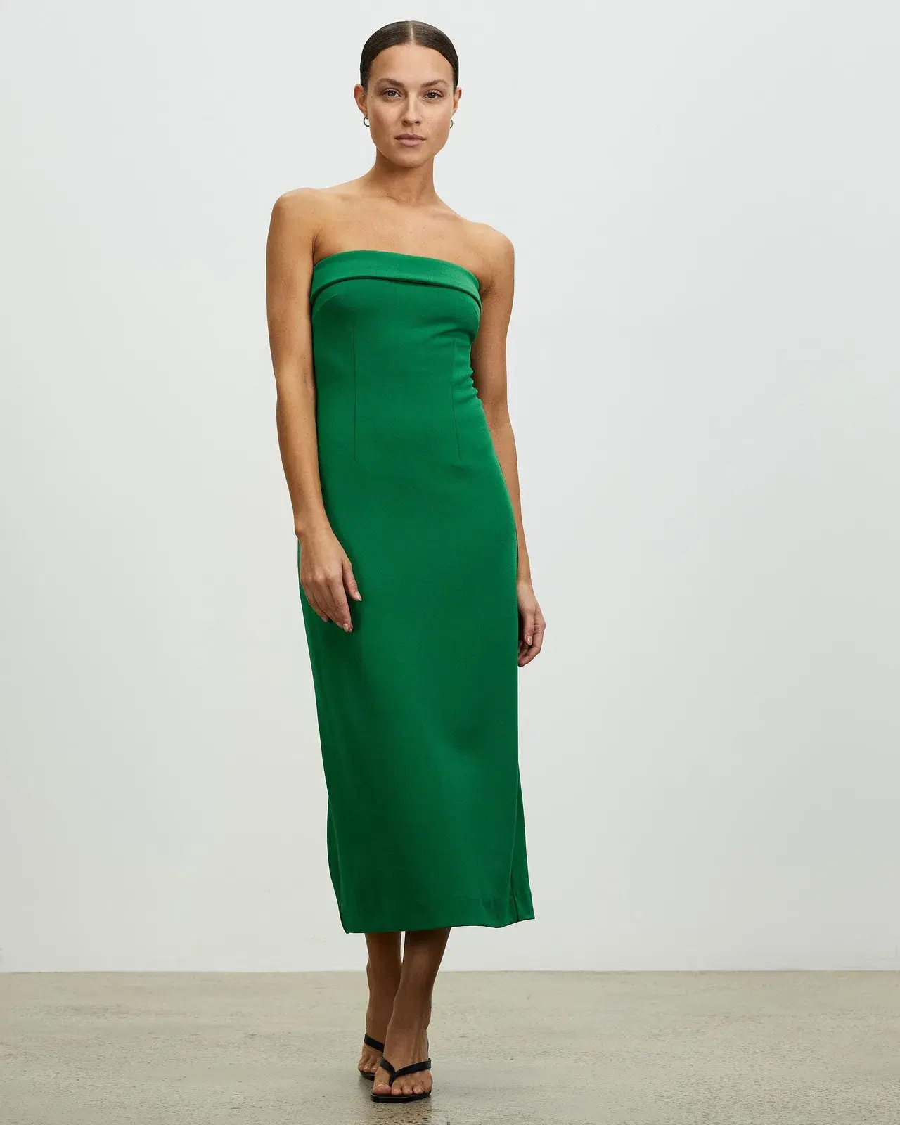 Lover Casablanca Midi Dress Green Size 12 - Image 1