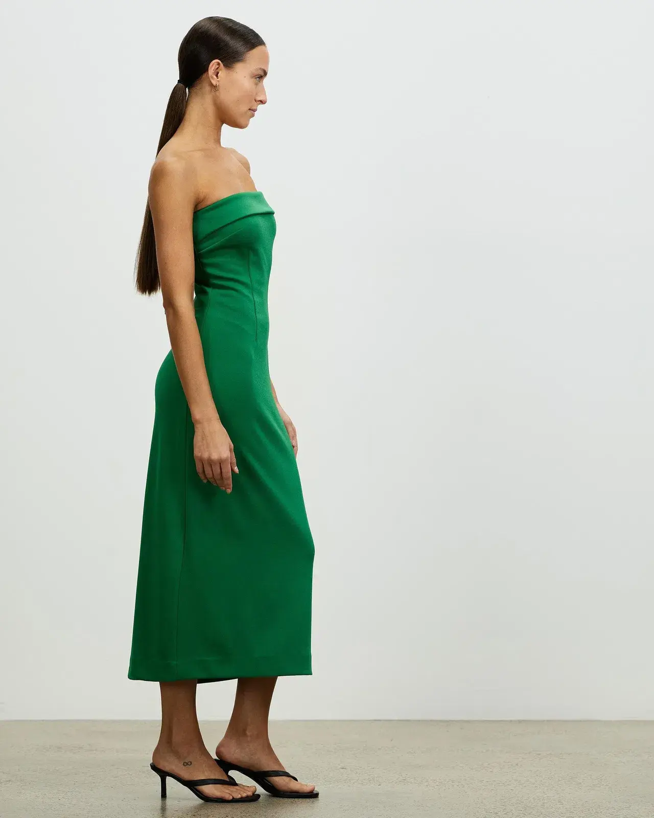 Lover Casablanca Midi Dress Green Size 12 - Image 3
