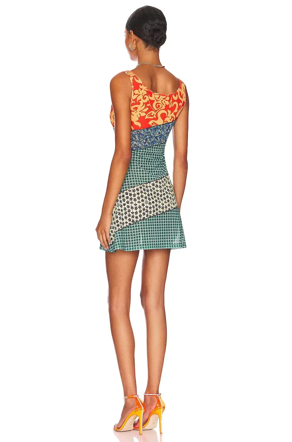 Miaou x Paloma Elsesser Ginger Dress in Sweet Legend Multi Print Size 10 - Image 3
