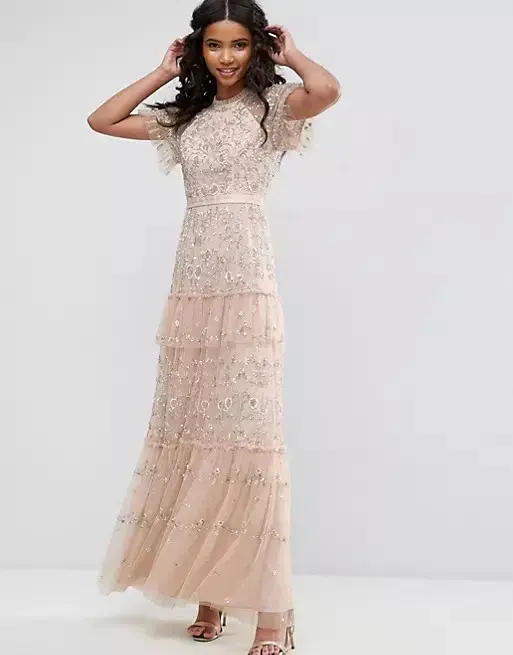Needle And Thread Constellation Gown Blush Size AU 8 - Image 1