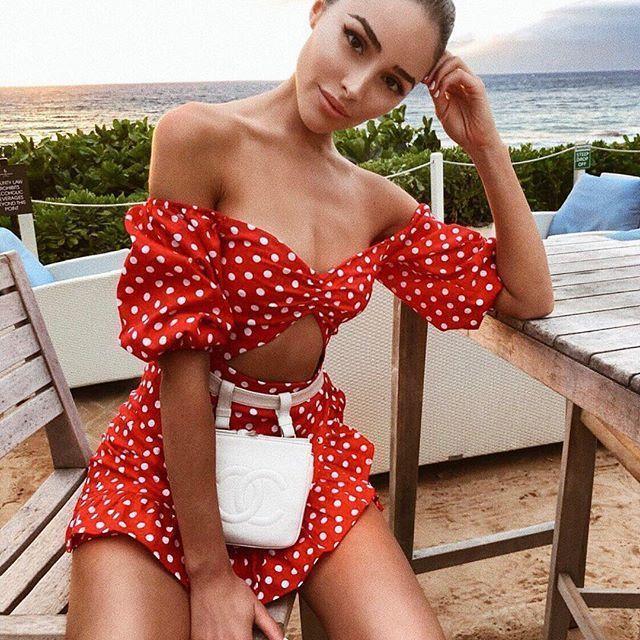 Majorelle Michelle Dress Red Size AU 6 - Image 1