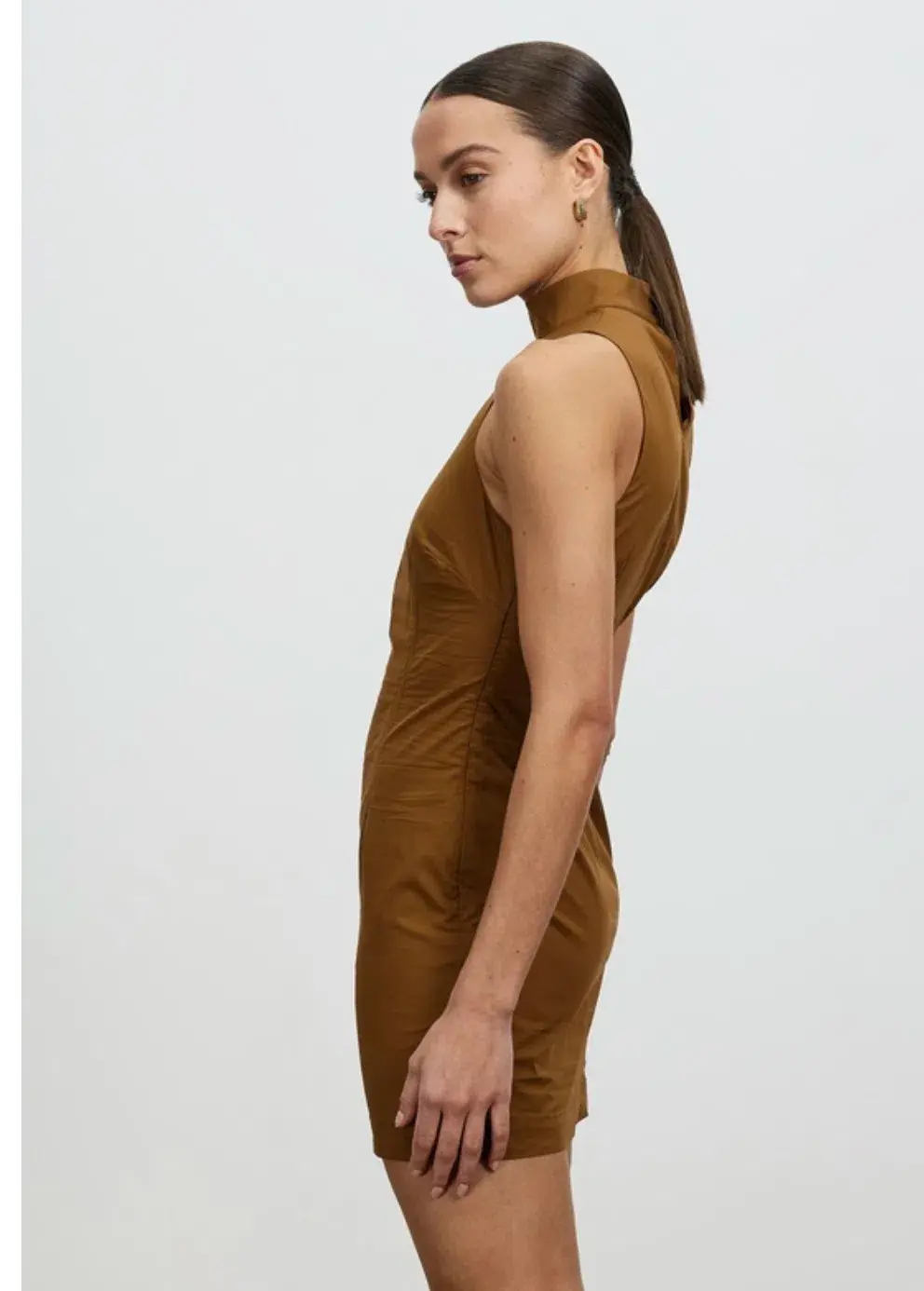 Lover Hadley Mini Dress Brown Size 8 for rent on The Volte - main image