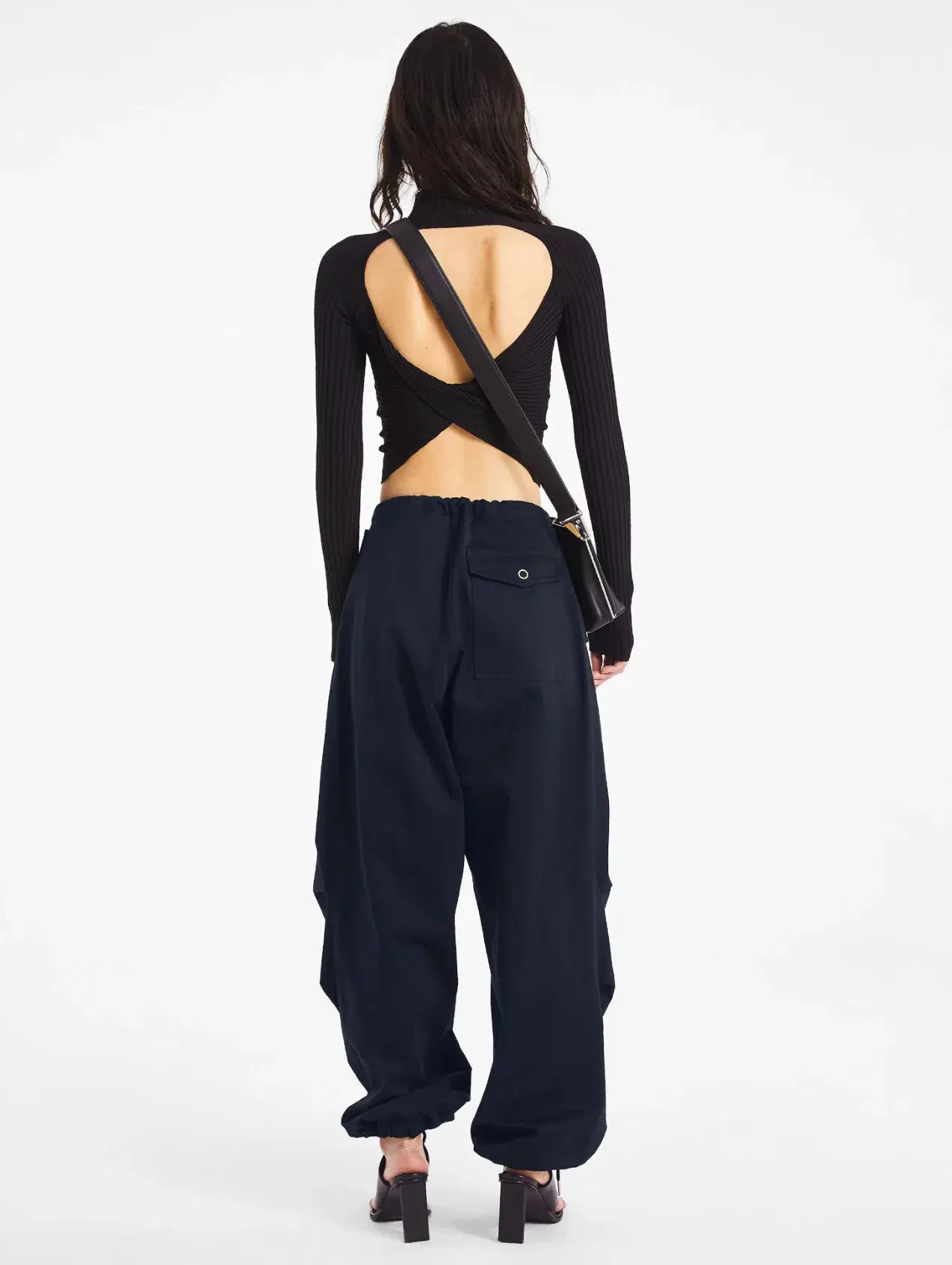 Dion Lee Parachute Pant Dark Navy Size S / Au 8 - Image 4