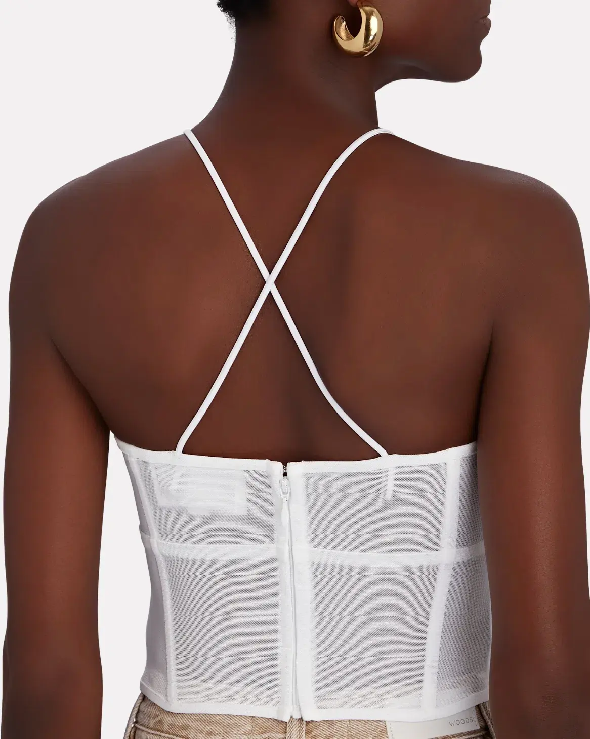 Viktoria and Woods Sigma Corset Bustier White Size 1 / AU 8 - Image 3