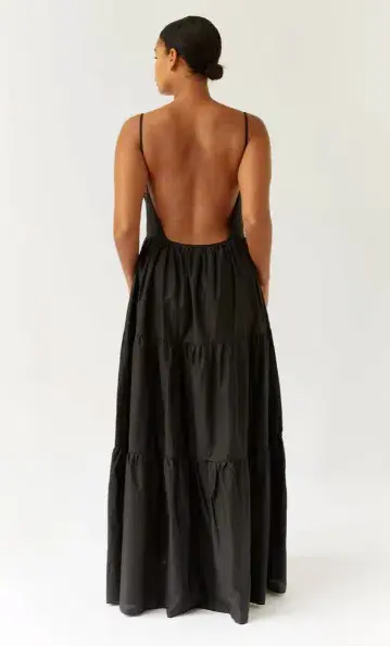 Matteau Tiered Low Sundress Back Size AU 10 for rent on The Volte - main image