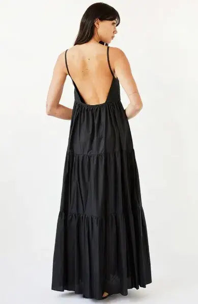 Matteau Tiered Low Sundress Back Size AU 10 for rent on The Volte - main image