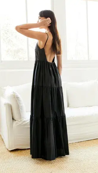 Matteau Tiered Low Sundress Back Size AU 10 for rent on The Volte - main image