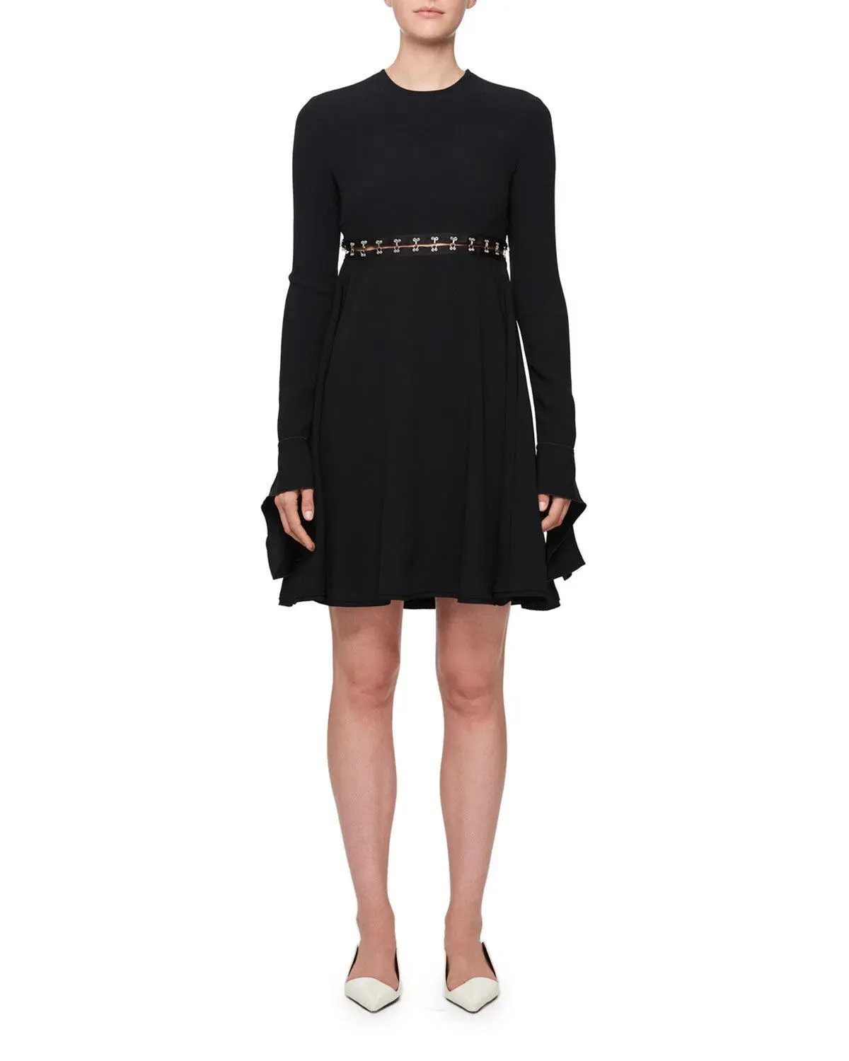 Proenza Schouler Hook And Eye Dress Black Size AU 8 - Image 2