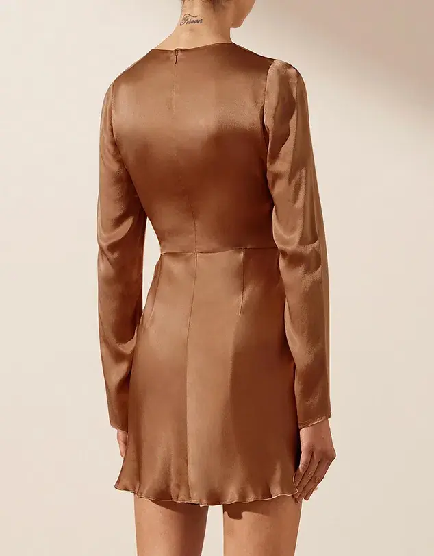 Shona Joy Felicity Long Sleeve Mini Dress size 14 - Image 2