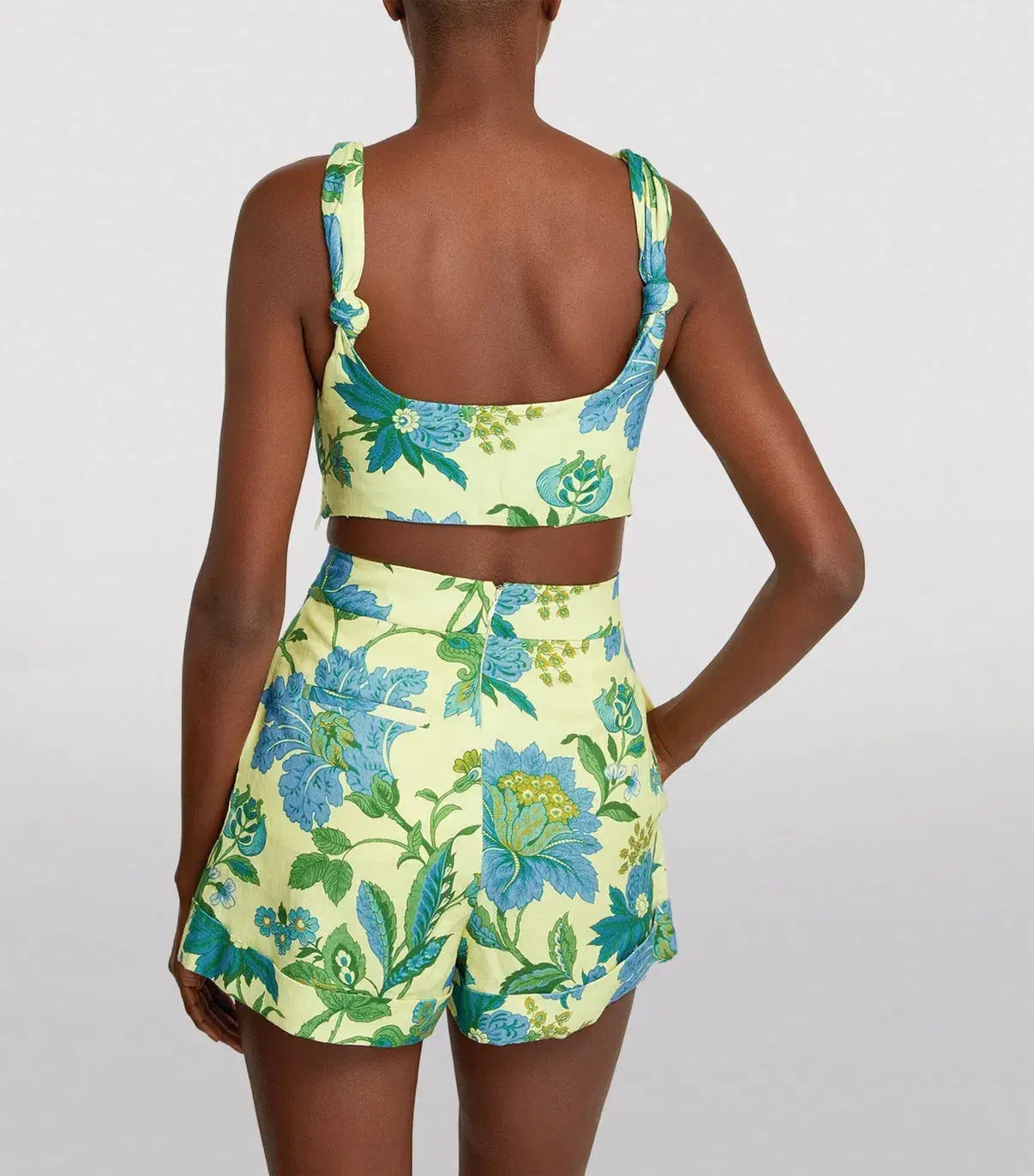 Sir the Label Alexandre Knot Bralette Marguerite Floral Print Size 2/AU 10 - Image 5