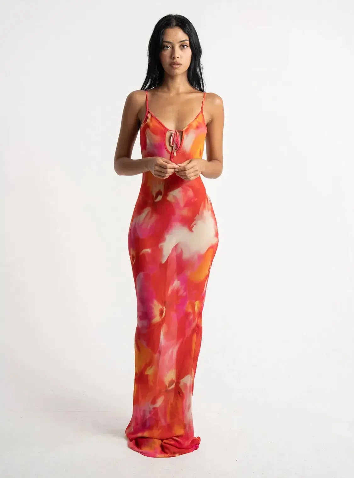 Isabelle Quinn Billie Maxi Dress Multi Size 6 - Image 1