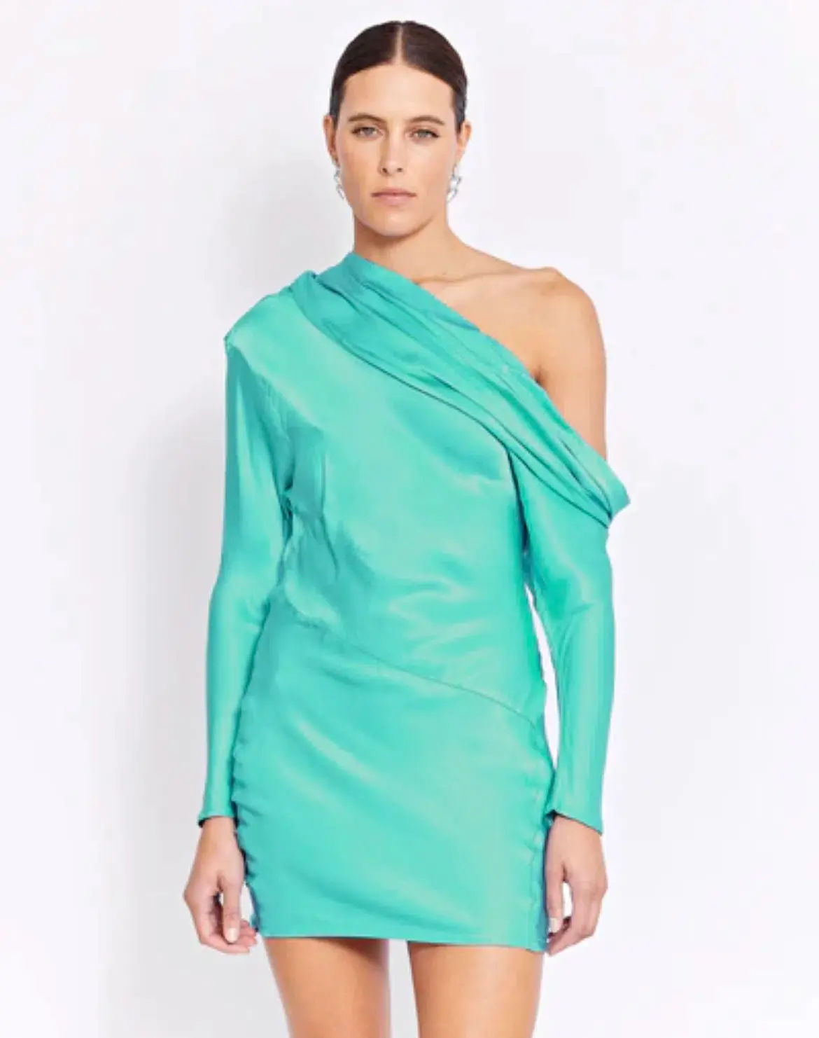 Pfeiffer Yazmin Mini Dress Green Size 10 / M - Image 4