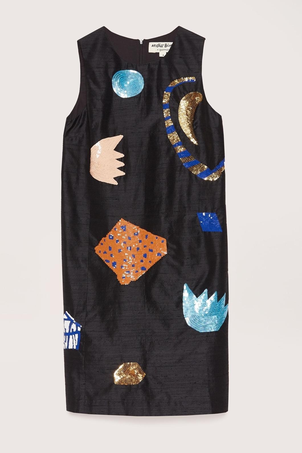 Gorman - Fleur Noir Sequinned Dress - Image 3