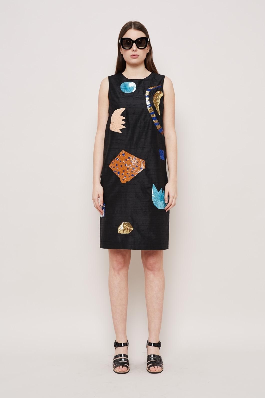 Gorman - Fleur Noir Sequinned Dress - Image 1