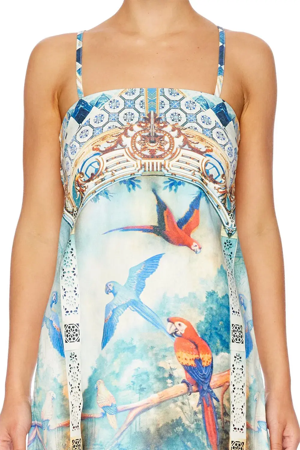 Camilla Lovers Dream Leather Mini Dress Multi Size L / Au 14 - Image 2