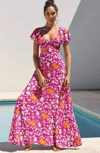 Mister Zimi Dusty Dress in Rosada Print Size 14 - Image 1