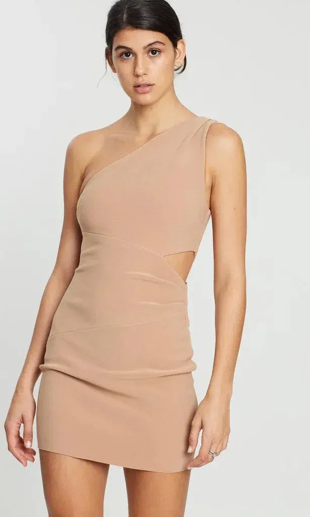 Bec & Bridge Eika Mini Dress Caramel Size 10 - Image 3
