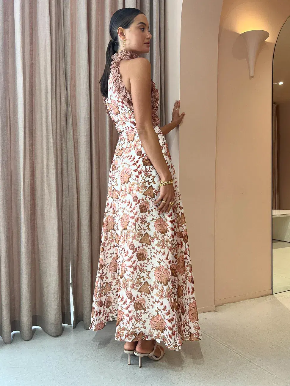 Sonya Moda Ajloun Maxi Dress in Paisley Print Size AU 8  - Image 2