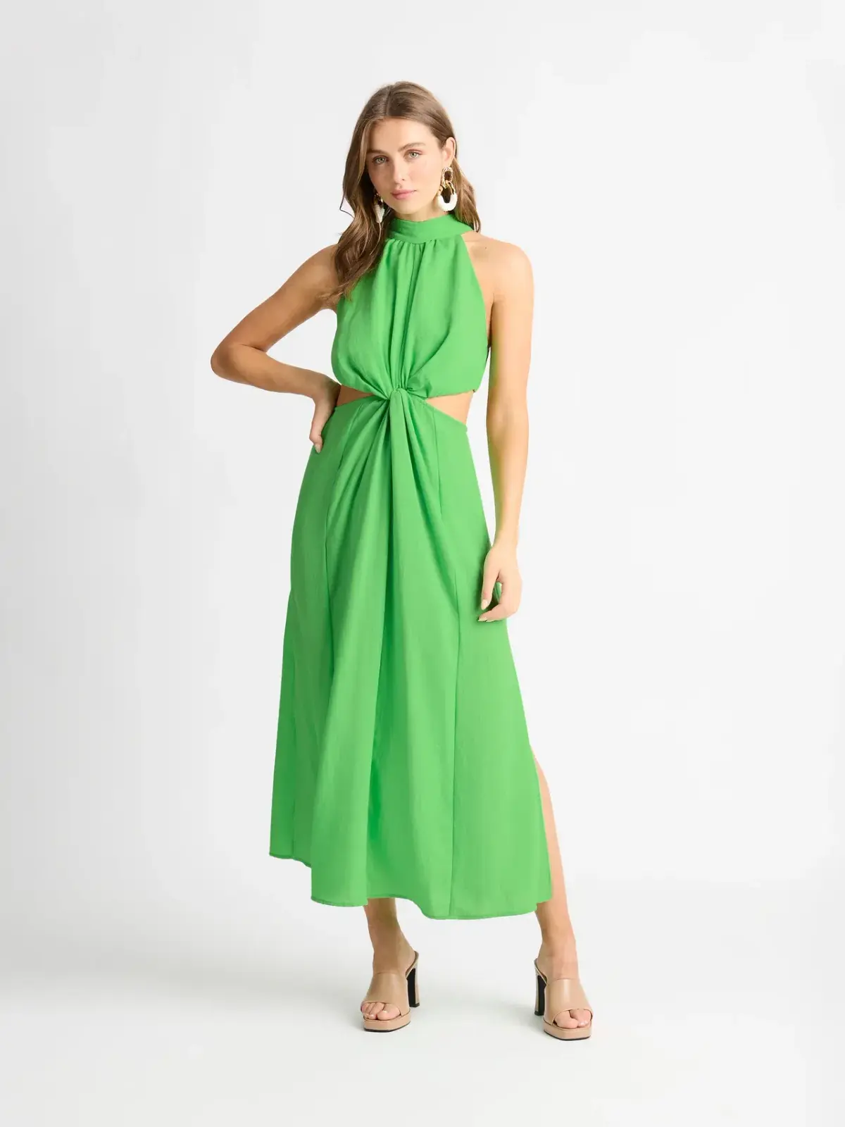 Sheike Elevate Maxi Dress Green Size AU 8  - Image 1