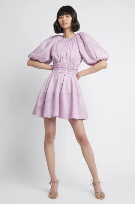 Aje Solitude Mini Dress Purple Size AU 10 - Image 1