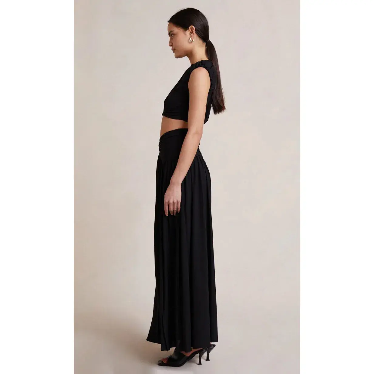 Bec & Bridge Minx Top & Maxi Skirt Black Size AU 6 - Image 3