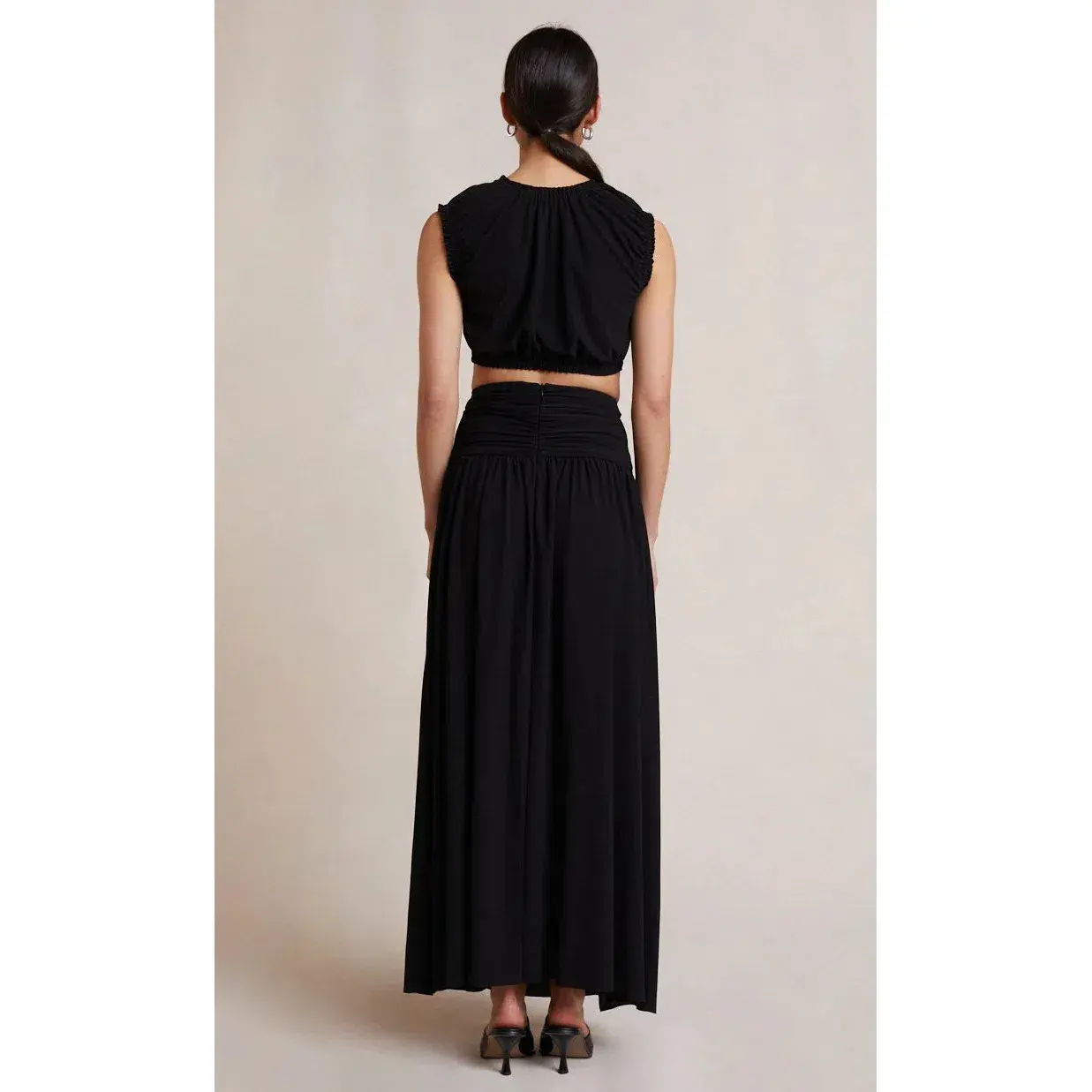 Bec & Bridge Minx Top & Maxi Skirt Black Size AU 6 - Image 2