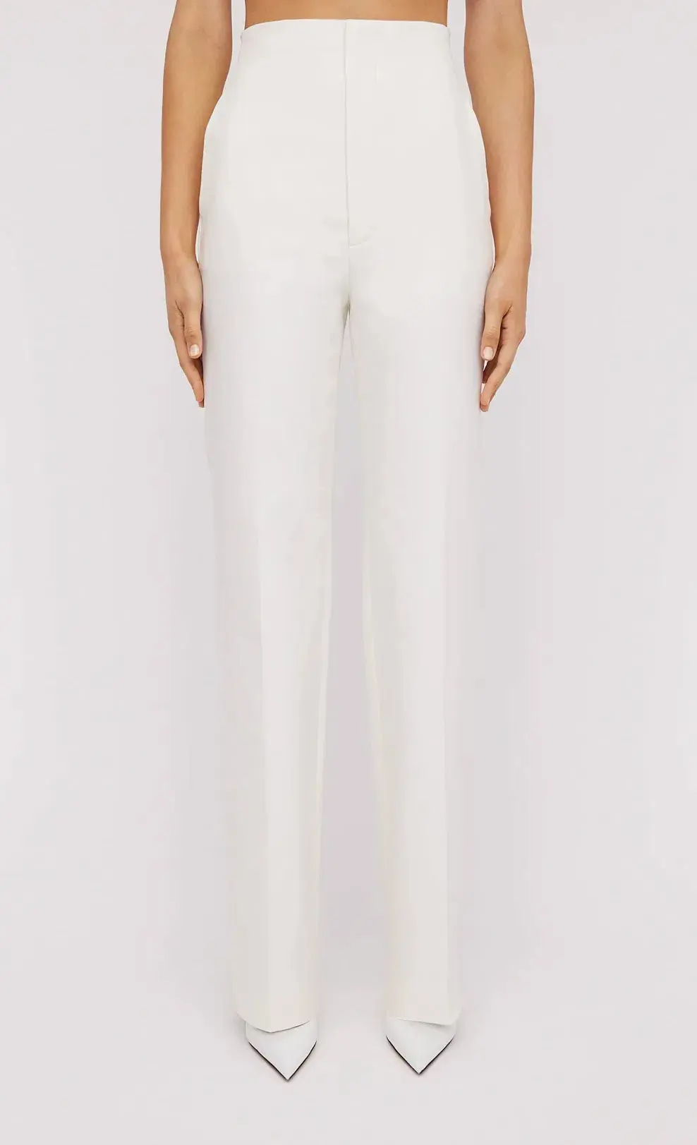 Scanlan Theodore Double Cotton Waistcoat and Trousers Set Alabaster Size 8  for rent on The Volte - main image