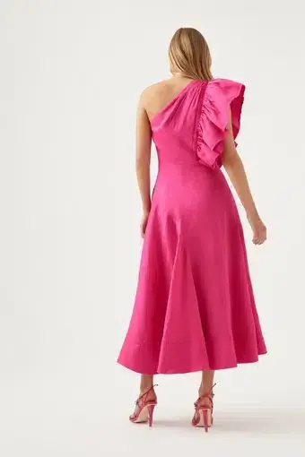AJE Bonjour Dress - Pink - Size 16 - Image 4