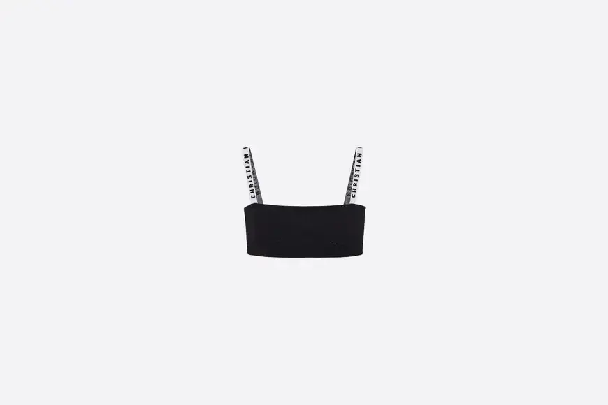 Christian Dior Bralette in Black Size XS/AU 6 - Image 2