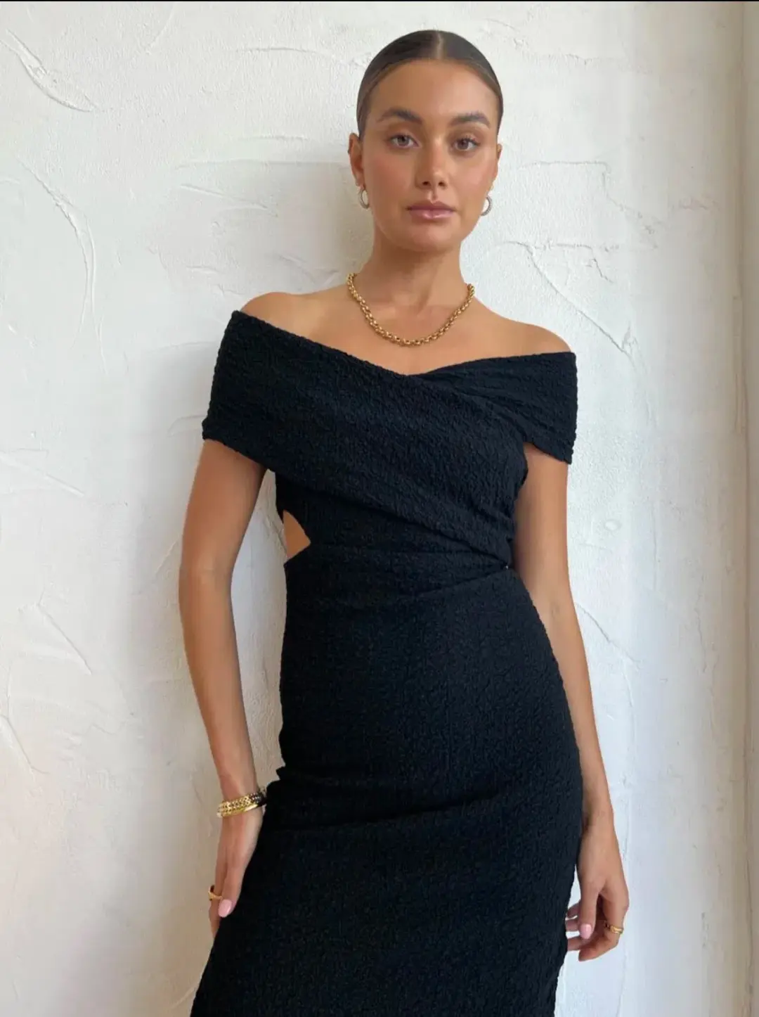 Camilla and Marc Toledo Dress Black Size 12  for rent on The Volte - main image