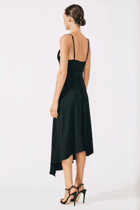 SHONA JOY Voltaire Cocktail Dress | Colour: Black - Image 2