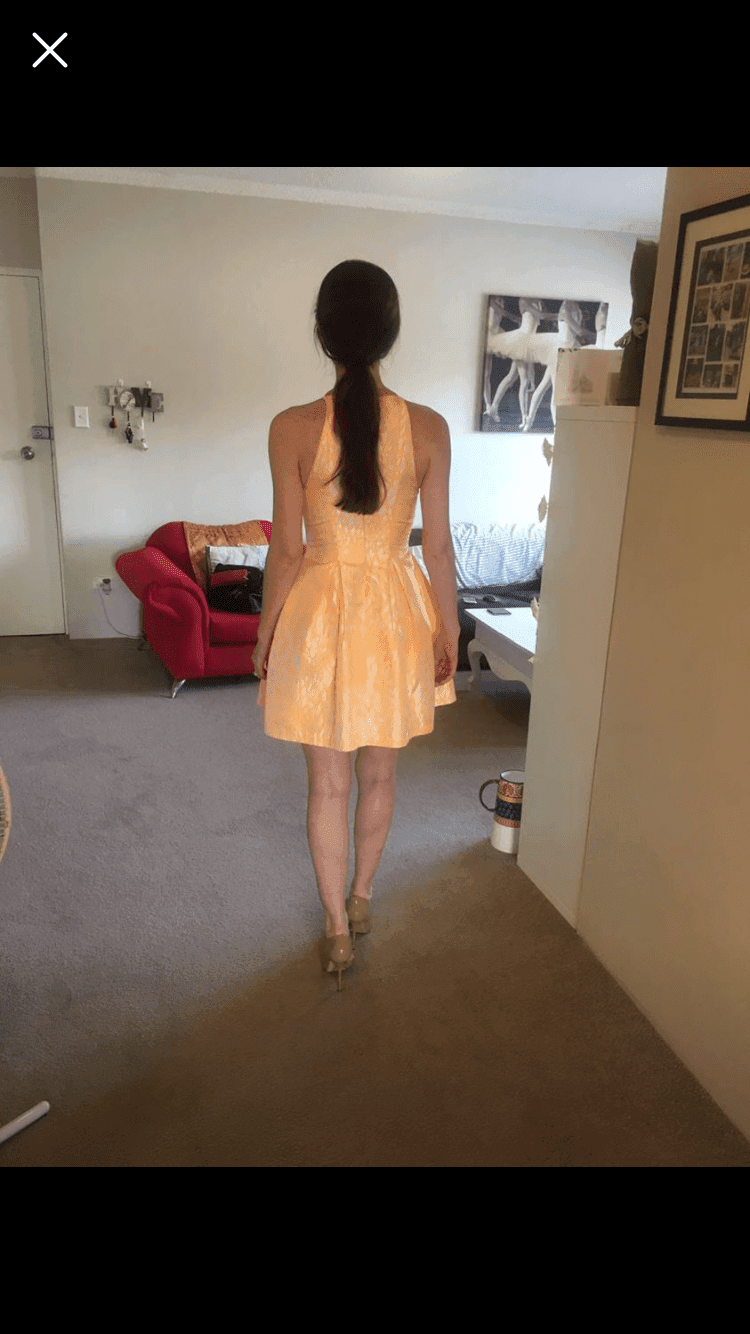 Kookai Gold Dress - Image 2