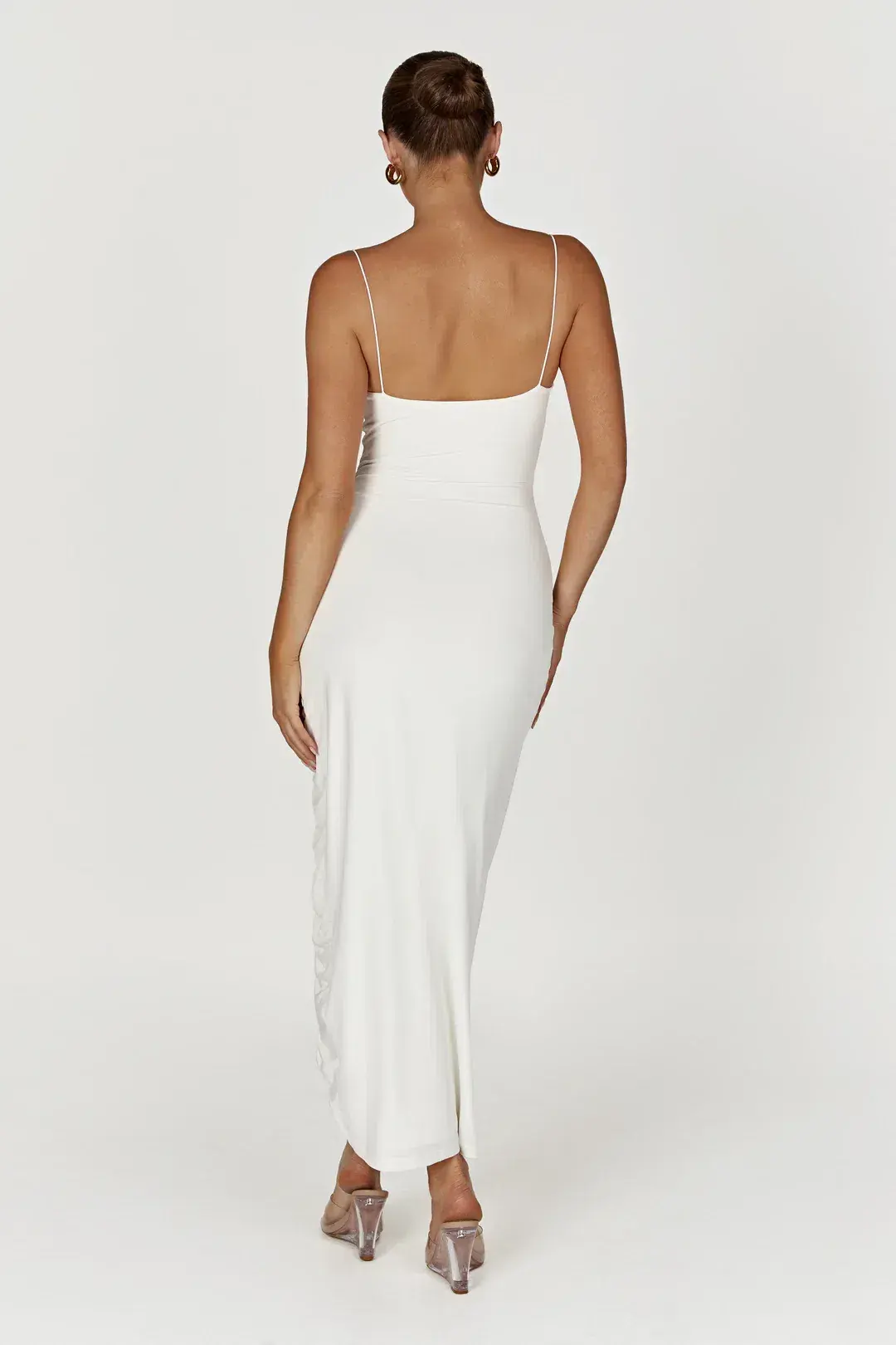 Meshki Nevaeh Rose Midi Dress White Size M / AU 10 - Image 2
