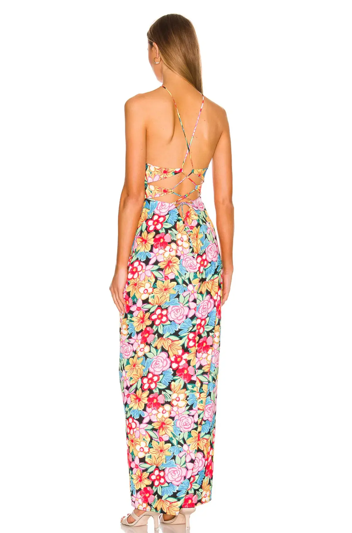 For Love and Lemons Mallory Maxi Multi-colored Size AU 8 - Image 2