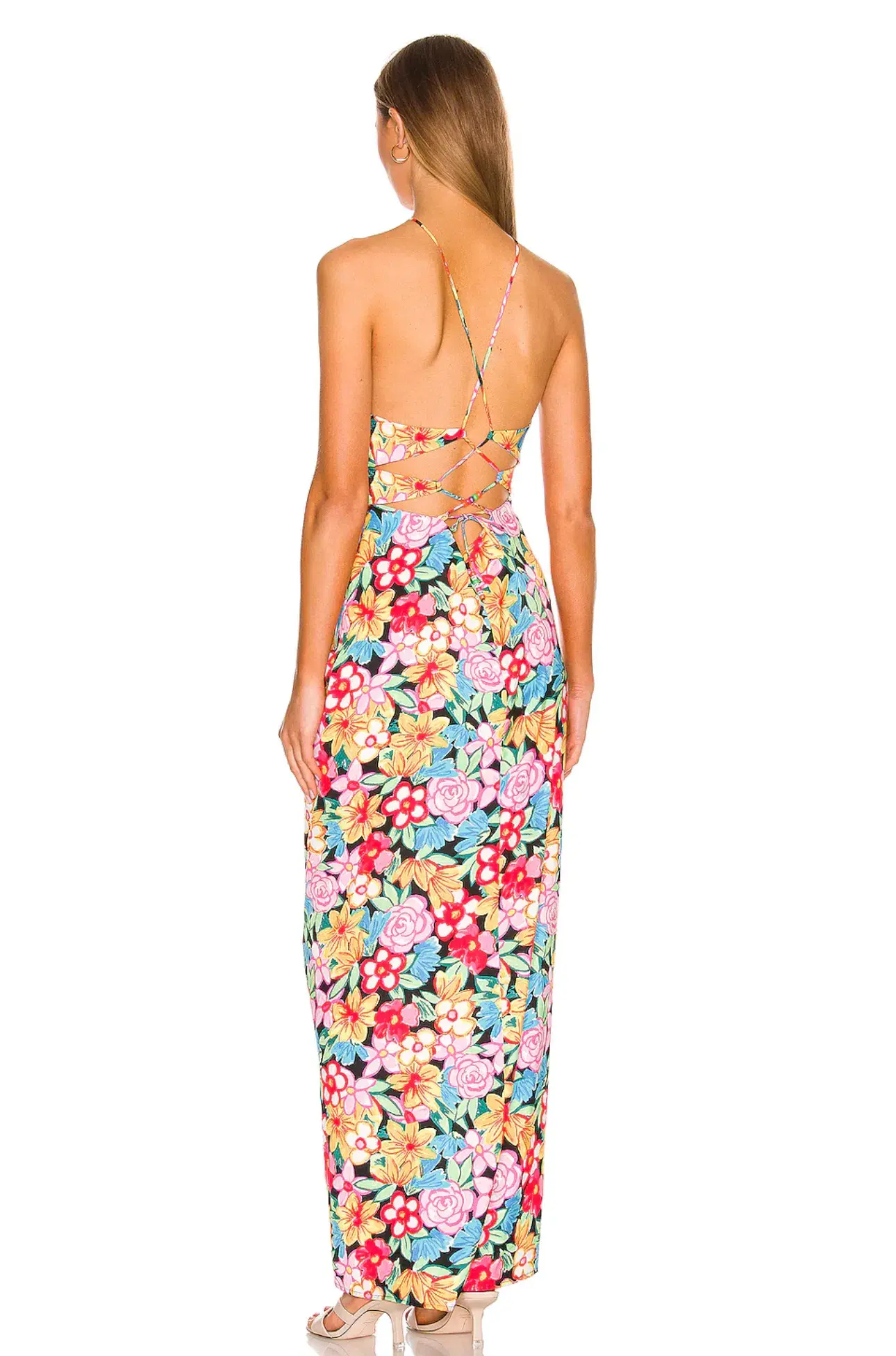 For Love and Lemons Mallory Maxi Multi-colored Size AU 8 - Image 2