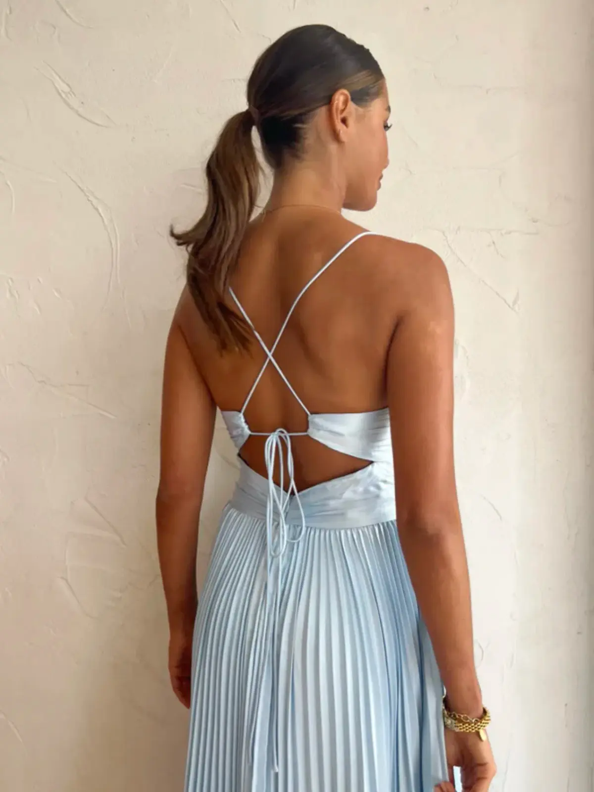 Issy Orla Dress in Sky Blue Size AU 6 - Image 5