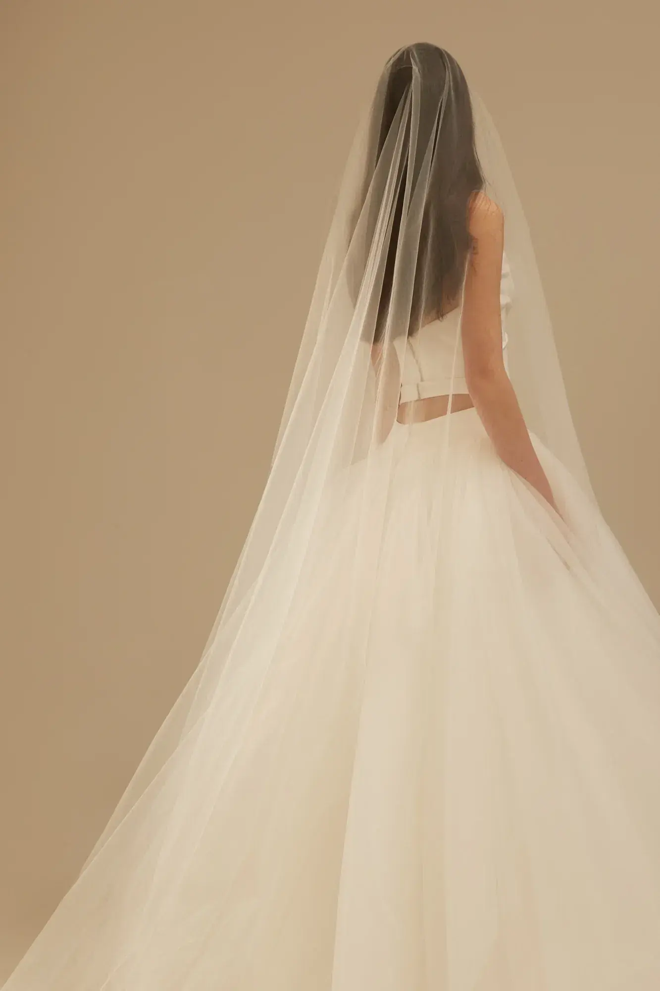 Kyha Studios Chosen Bridal Sheath Veil White  - Image 2